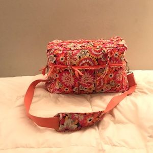 Pixie blooms Vera Bradley medium size duffel bag